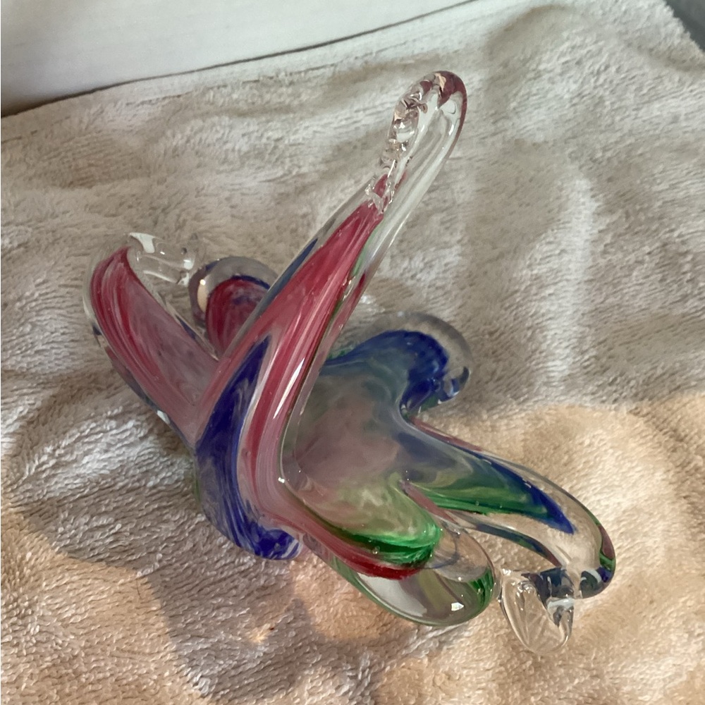 Murano Style Swan